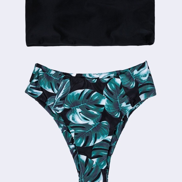 Other - Palm Print Bikini Set
